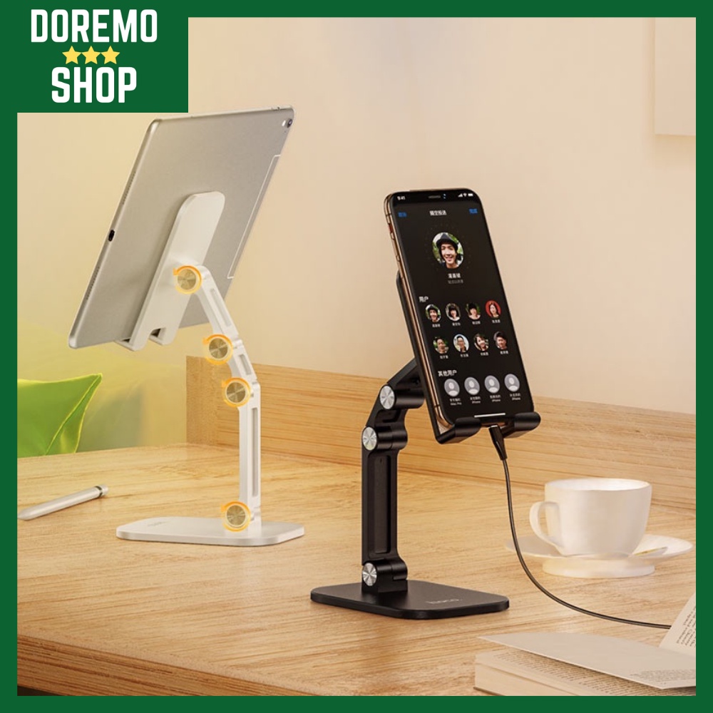 Phone Holder Handphone Stand Support Live Show Adjustable Height Phone