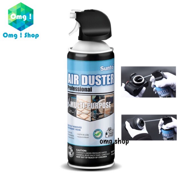 Sunto 400ml Air Duster, NonFlammable highpressure dust removal system