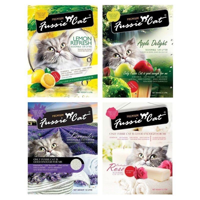 Fussie Cat Cat Litter 10L/8KG Shopee Malaysia