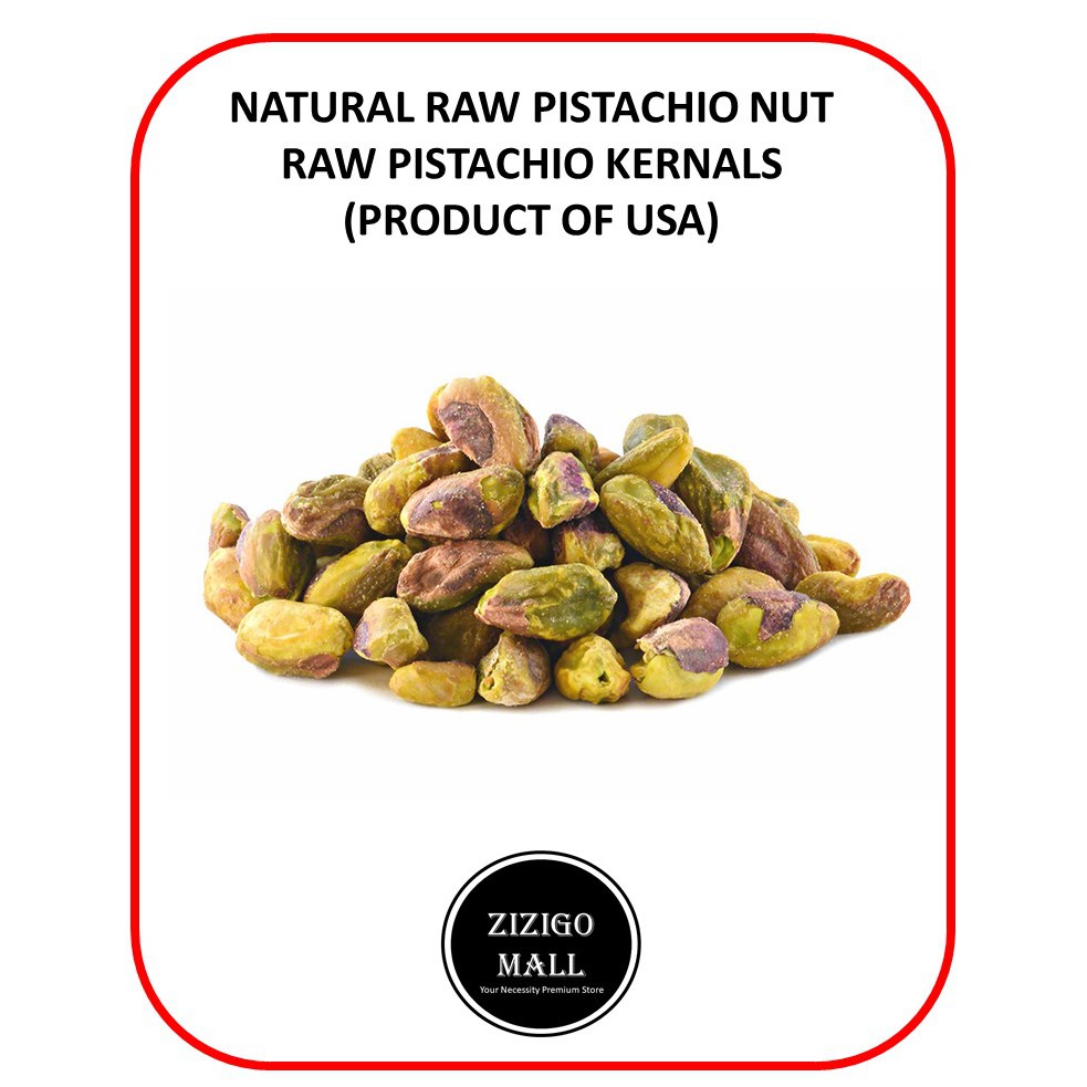 Pistachio Nut Kacang Cerdik Premium Grade Pistachio Kernels 100gm 250gm