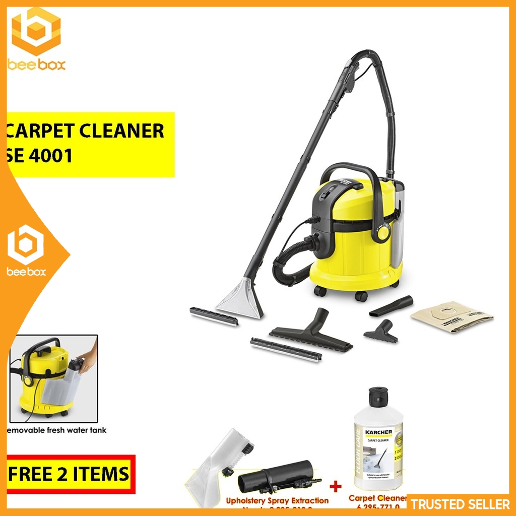 Karcher SE4001 Wet & Dry Carpet Vacuum Cleaner [Free Hand Nozzle