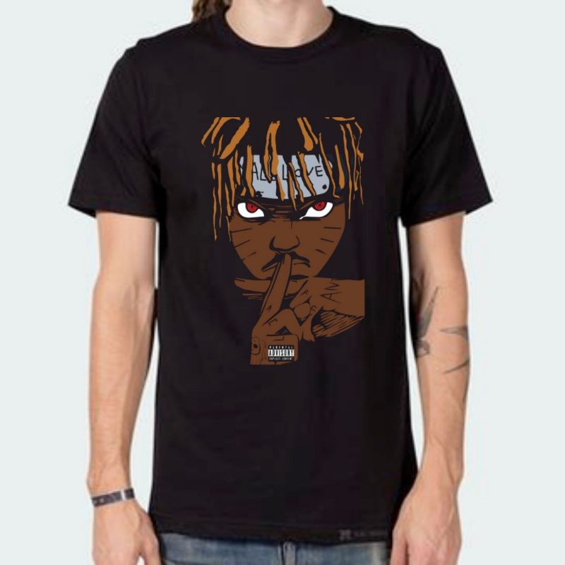 JUICE WRLD X NARUTO STREETWEAR BAND ANIME TSHIRT Shopee Malaysia