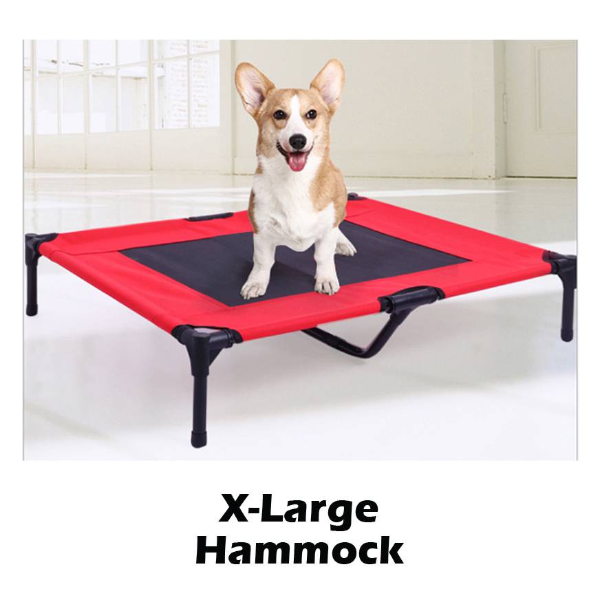 Elevated Portable Pet Bed,Pet Cot Waterproof & Breathable Mat with