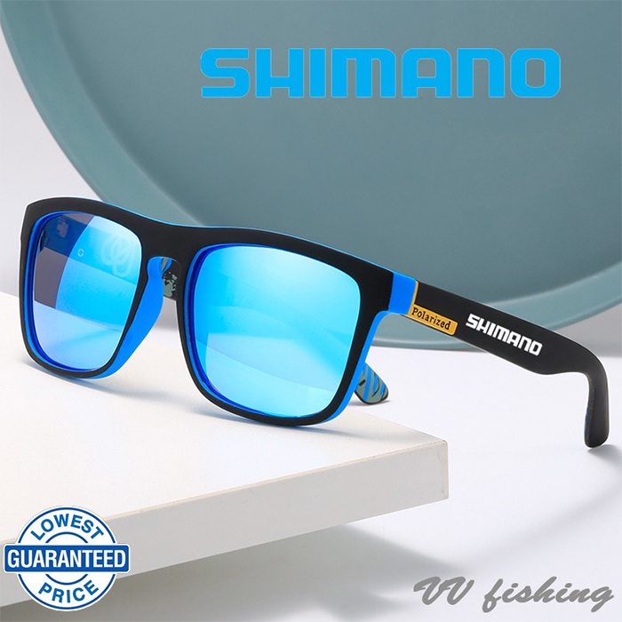Shimano Polarized Sunglasses Men's Driving Camping Hiking Fishing