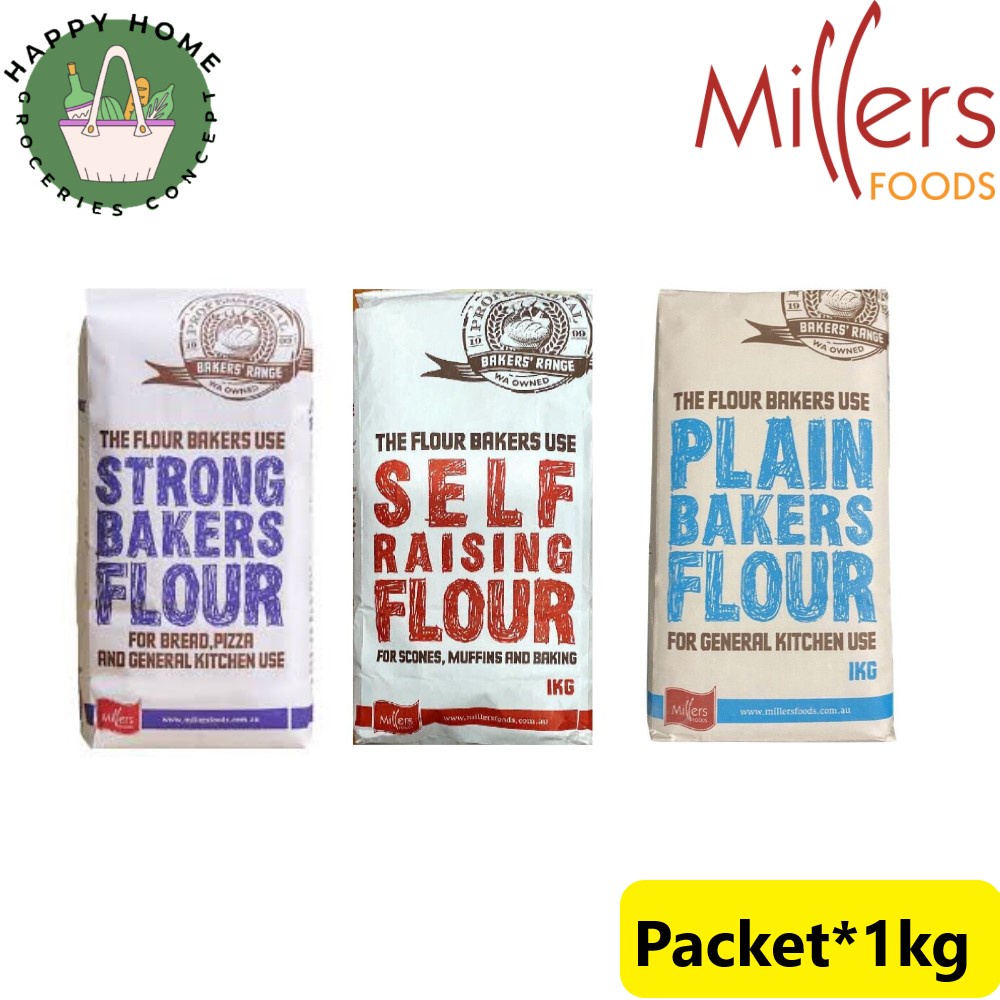 Miller Food Bakers' Range Flour Self Raising Flour / Strong Bakers
