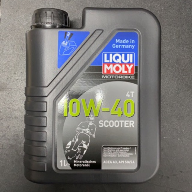 LIQUI MOLY MOTORBIKE 4T 10W40 SCOOTER 100 ORI 1 Liter Shopee Malaysia