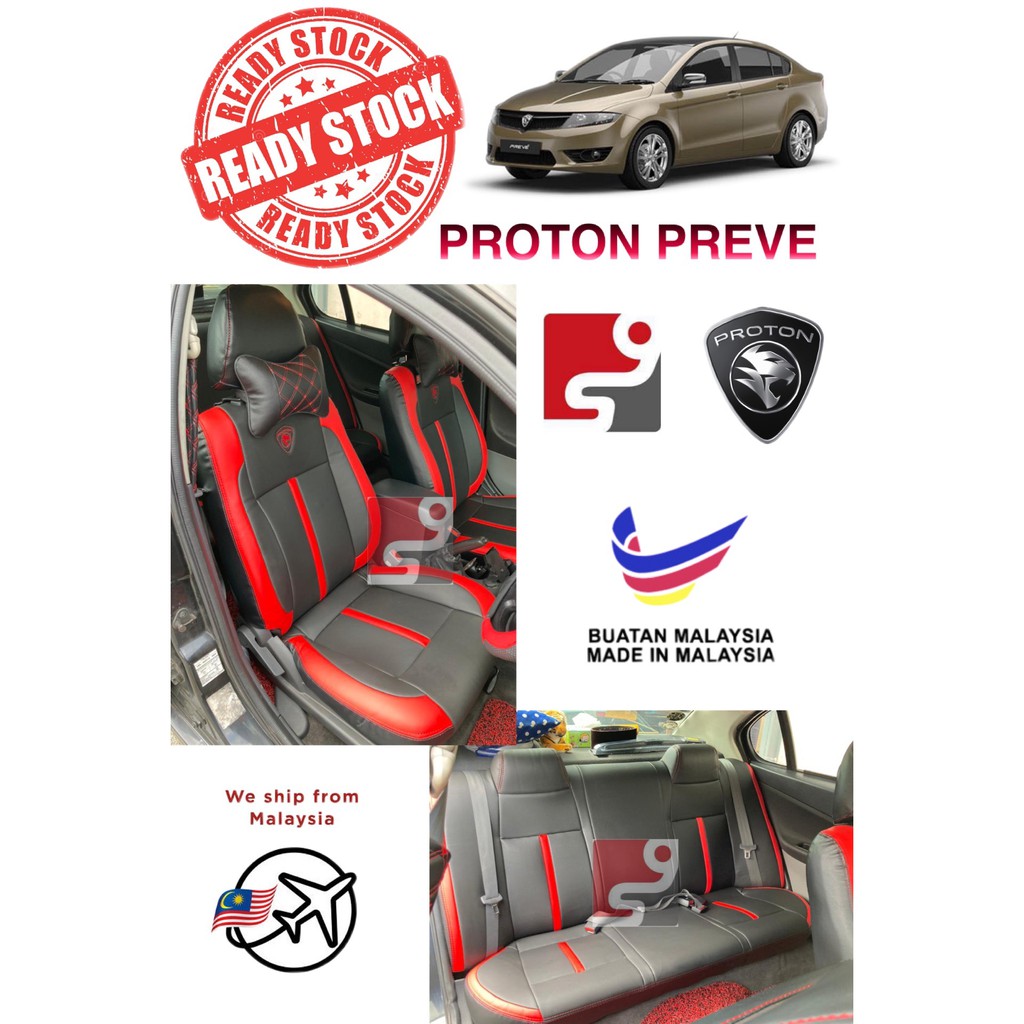 🔥OEM SEAT COVER FOR PROTON PREVE (MADE IN MALAYSIA 🇲🇾) Shopee Malaysia