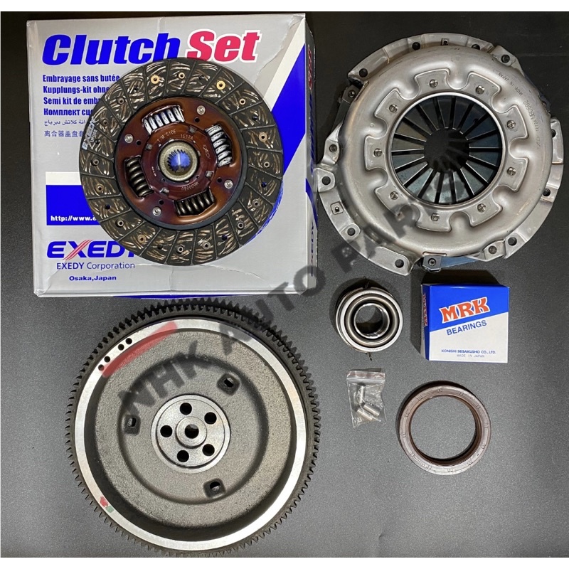 Flywheel Super Touring + Clutch Kit Set + Oil seal Saga Wira Satria
