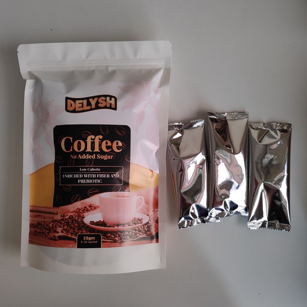 Daifi Kopi (Delysh) Sedap Walau Tanpa Tambahan Gula, Rendah Kalori