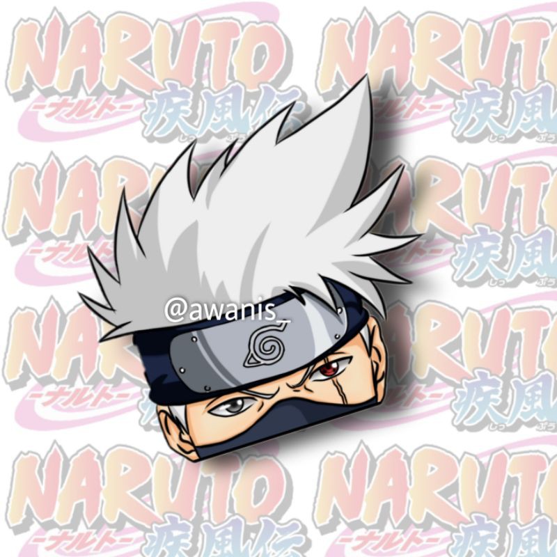 Naruto Peeker Stickers Shopee Malaysia
