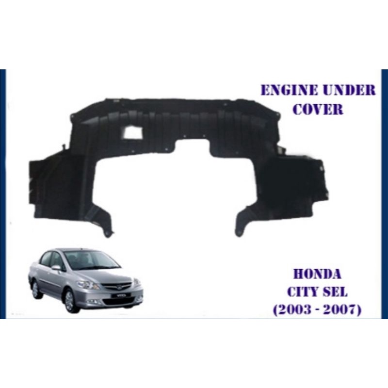 Honda City Sel 200306 Engine Cover Set ENGINE UNDER COVER SPLASH