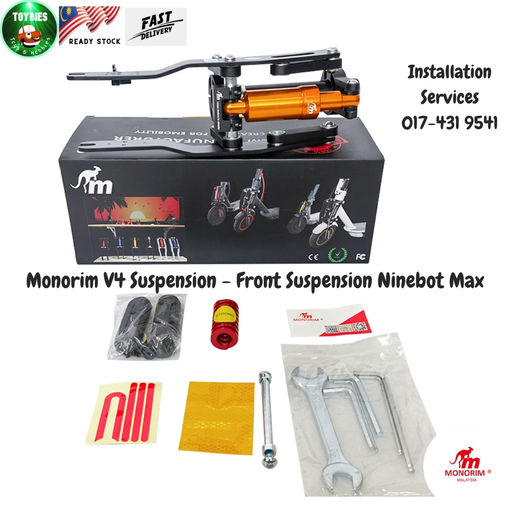Monorim V4 Upgrade For Ninebot Max G30 Scooter Modified Shock Absorber