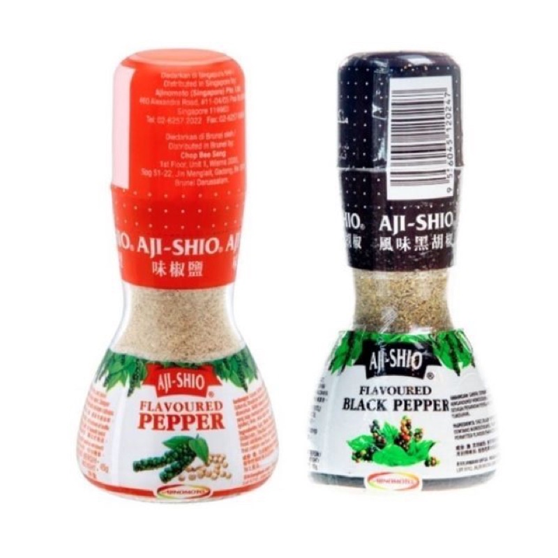 Ajishio Flavoured Pepper / Black Pepper 45g Shopee Malaysia