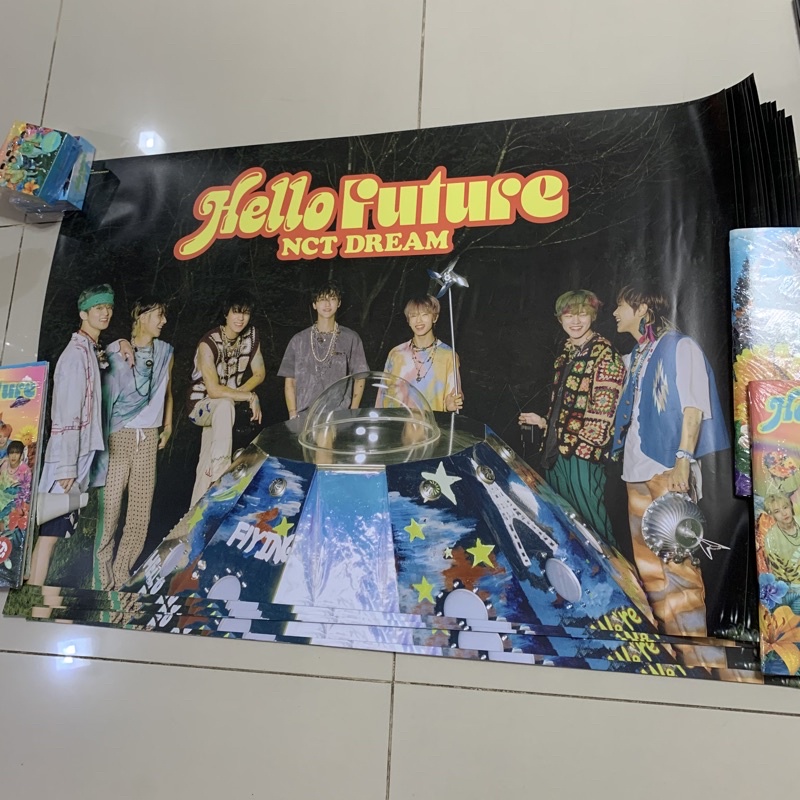 NCT DREAM HOT SAUCE ‘맛 (Hot Sauce)’ & HELLO FUTURE POSTER & Glitch Mode