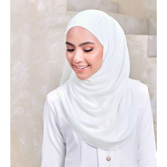 Alhumaira Darla Crystal White (New) Shopee Malaysia