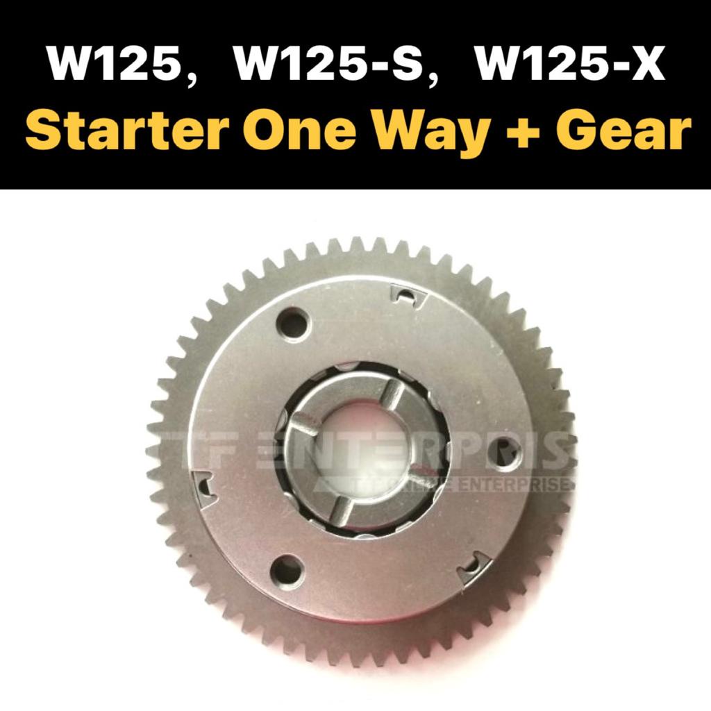 WAVE125 STARTER ONE WAY COMPLETE SET GEAR BEARING WAVE 125 WAVE125S