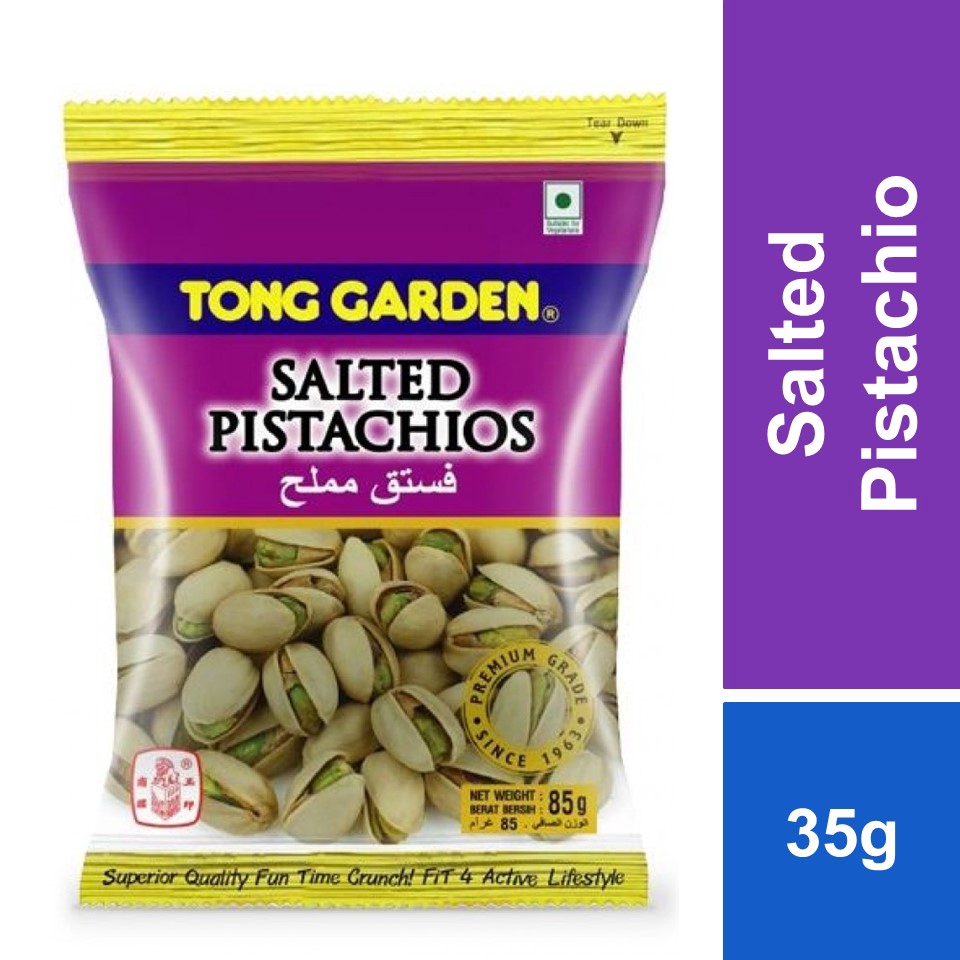 Tong Garden Salted Pistachios 35g Shopee Malaysia