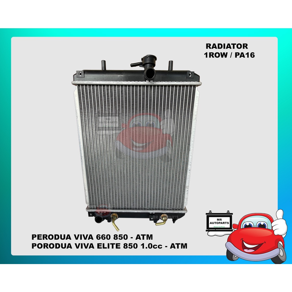 Perodua Viva 660 850, Viva Elite 850 1.0cc (ATM) Radiator Shopee Malaysia