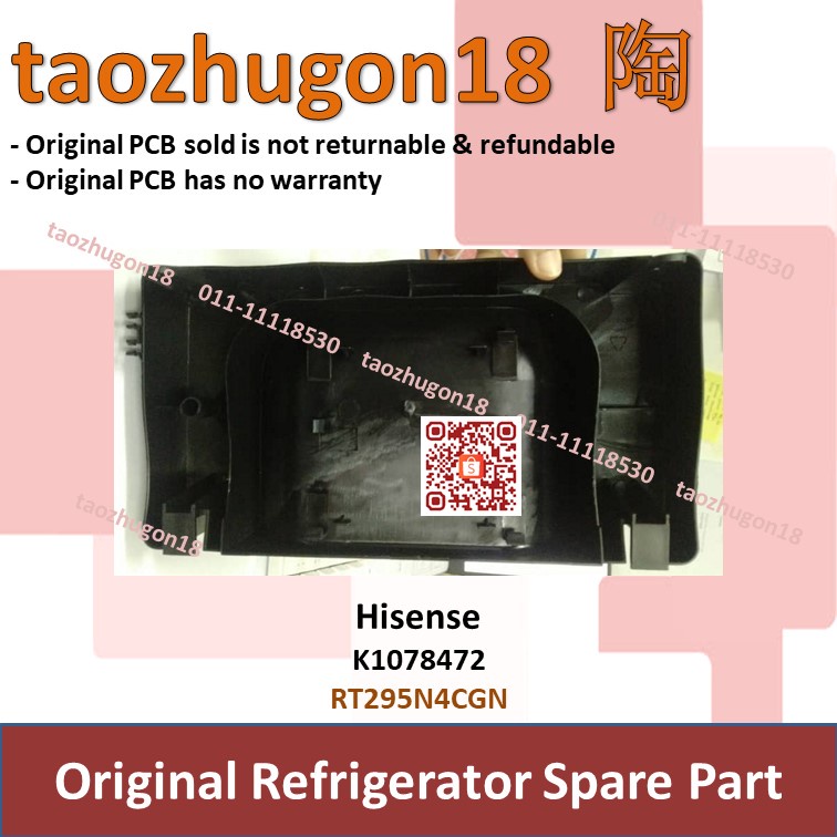Original Hisense K1078472 Fridge Refrigerator Freezer Spare Part