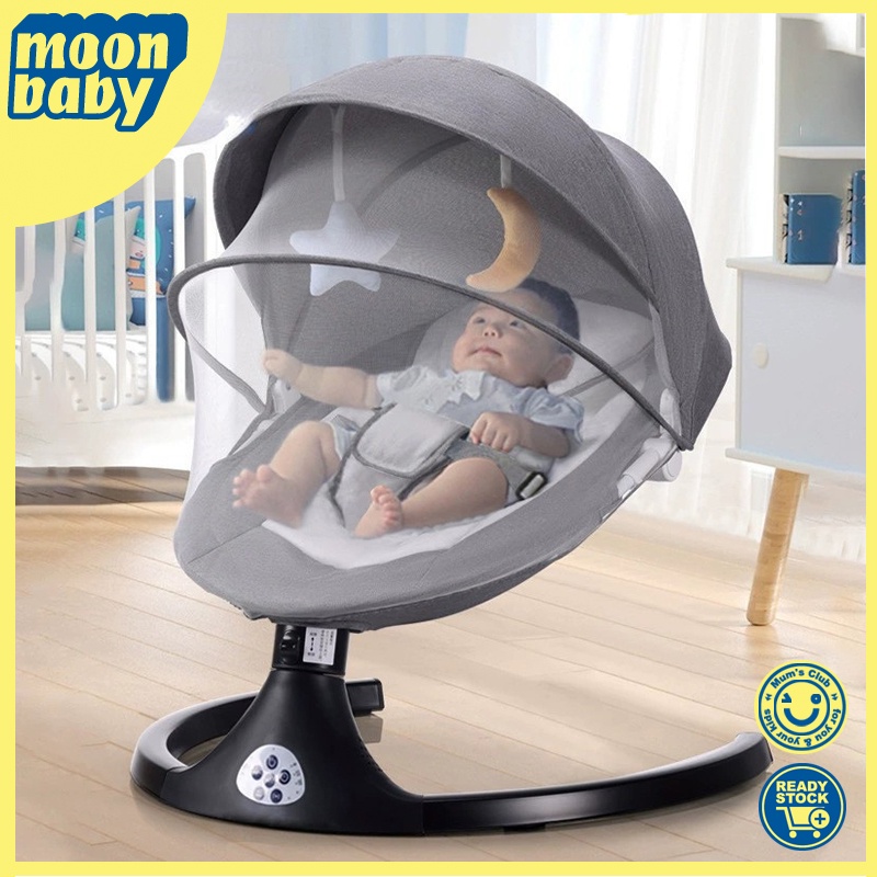 Baby Auto Swing Leaf Bouncer Bouncers Baby Swing Chair Buaian Baby