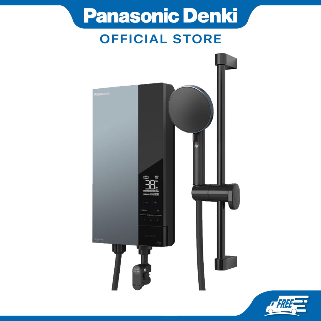 PANASONIC Non Jet Pump U Series Water Heater with Ag+ Crystal DH3UD1MZ