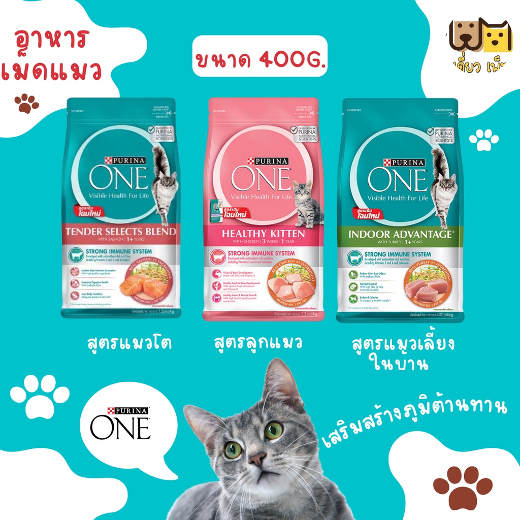 (380400 G) Purina One Cat Food 3 Formulas Shopee Malaysia