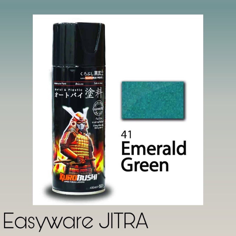 SAMURAI 41 METALLIC EMERALD GREEN Spray Paint 400ml ( SAMURAI PAINT