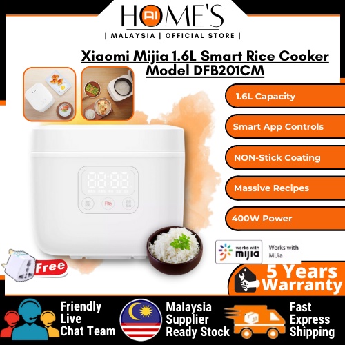 Xiaomi DFB201CM Mijia Smart Wireless Small mini Rice Cooker 1.6L mini