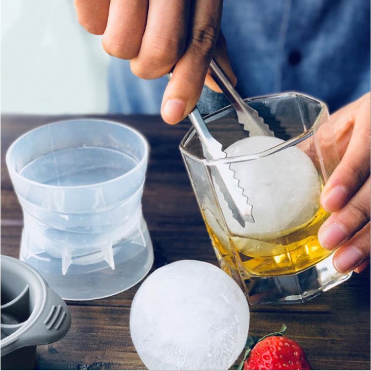 Silicone Ice Ball Mold Silicone Spherical Ice Cube Mould Whiskey Ice