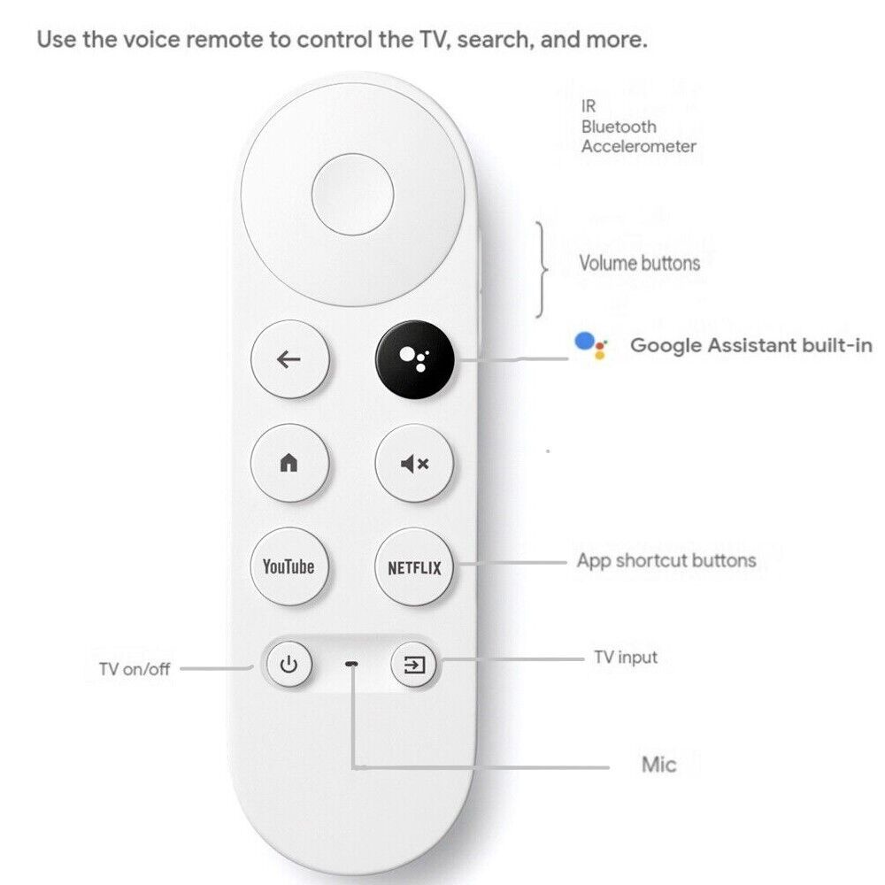 Chromecast Remote Control Chromecast (Google TV) Shopee Malaysia