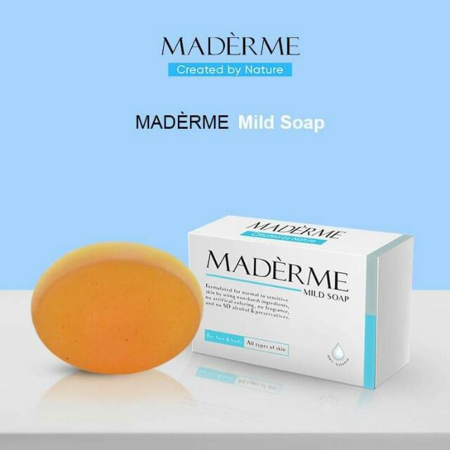 NEW 🔥(ECZEMA) MADERME MILD SOAP 🔥🔥 Shopee Malaysia