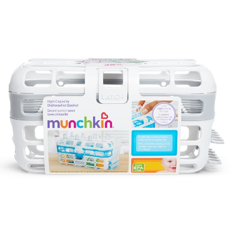 munchkin Dishwasher Dedicated Small Object Basket Full Fun Health