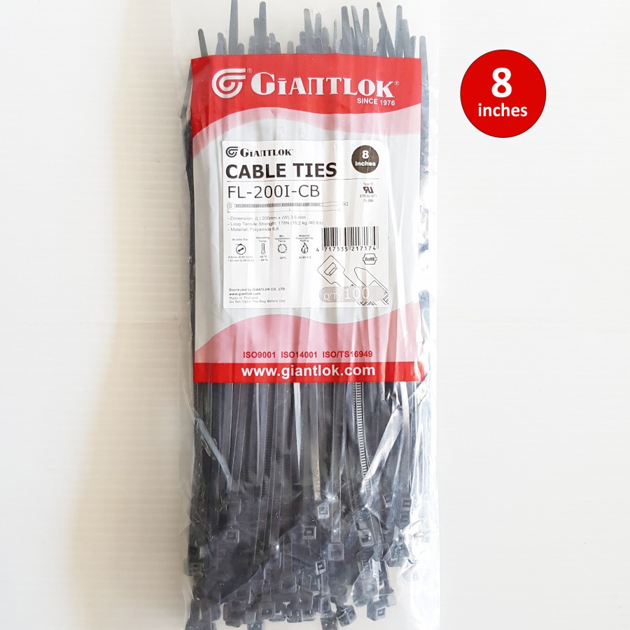 Cable Ties Giantlok 20cm Cable Ties 200mm x 3.6mm Shopee Malaysia