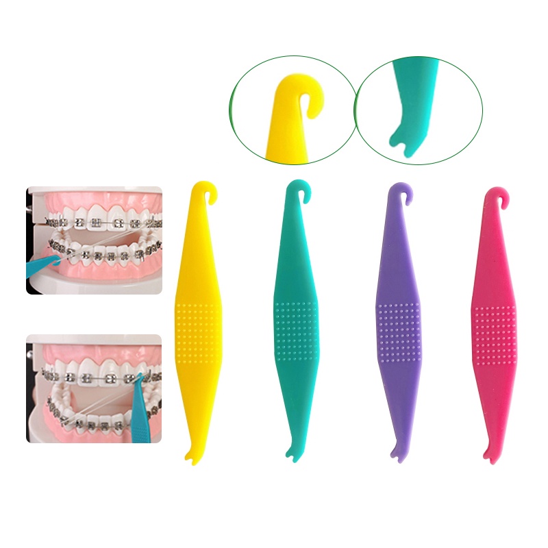 100pcs/bag Dental Product rubber Orthodontics Ligature Ties Elastic