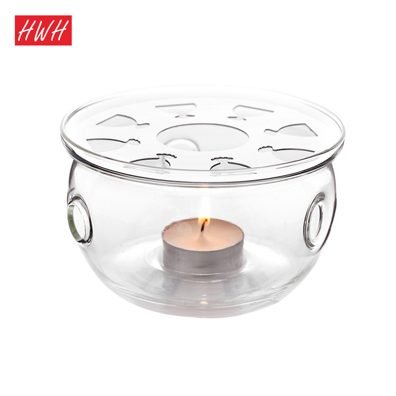 (MalaysiaReadyStock)HWHOME Borosilicate Glass Teapot Warmer Shopee