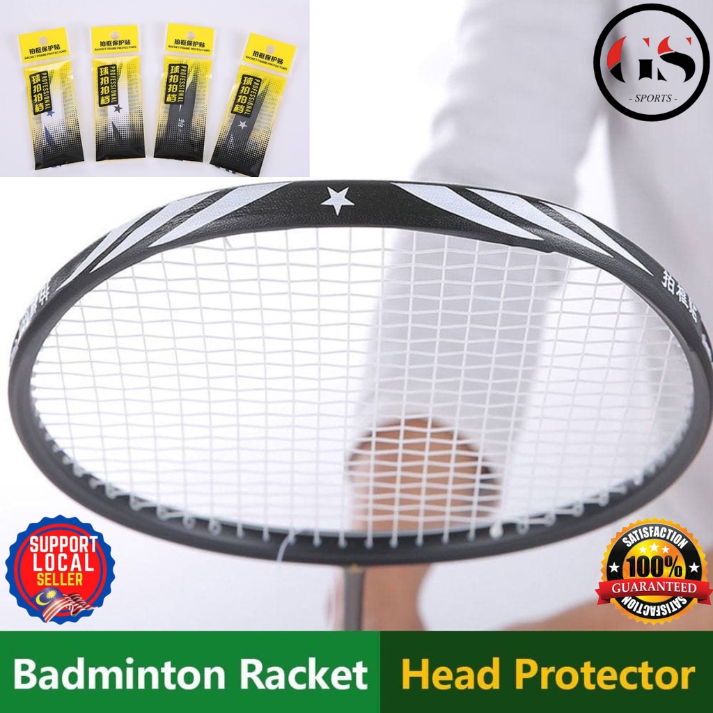 Badminton Racket Head Frame Protection Tape Sticker PU Racquet