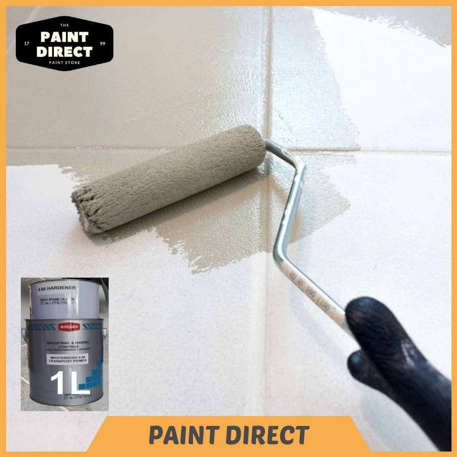 1L KOSSAN Paint Tile Primer 1Litre (Base Paint For Painting Tiles) Shopee Malaysia