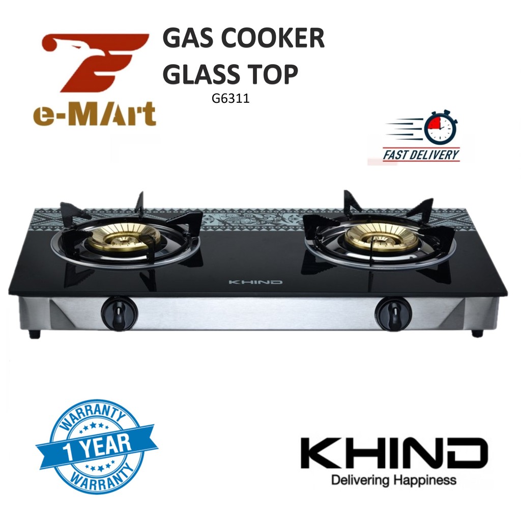 💥Glass Top Gas Cooker GCG6311 💥 [ READY STOCK 现货] Shopee Malaysia