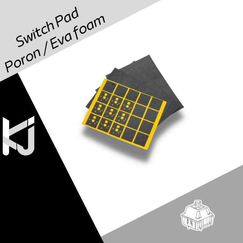 Switch Pad (Poron EVA) PE Foam Substitute For switches mechanical