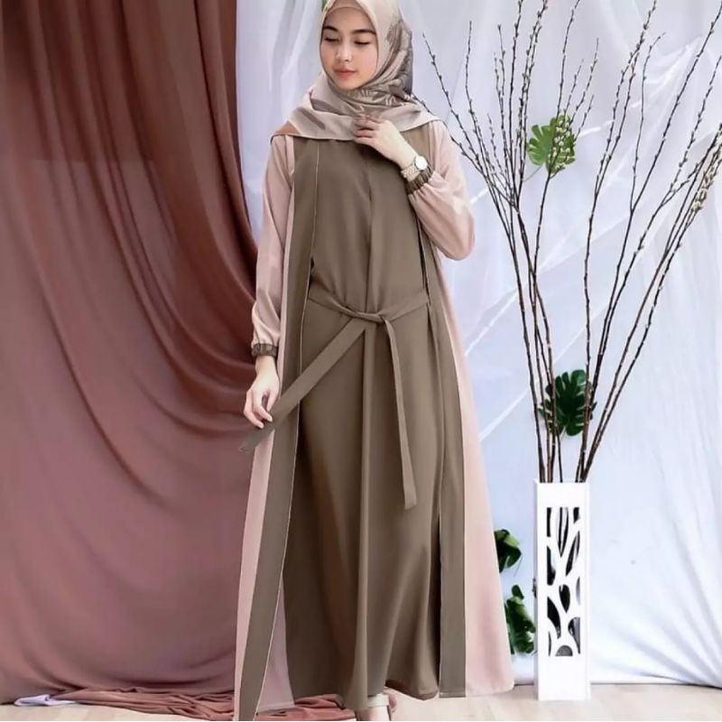 Wirasha Dress Maxi Nissa Sabyan Best Quality / Women 's Dress / Women