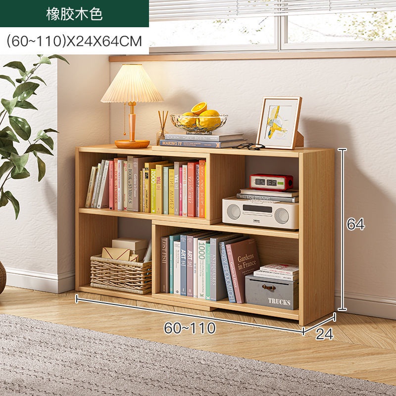 Nordic Style Book Case/corner rack / Bookcase /retractable bookshelf