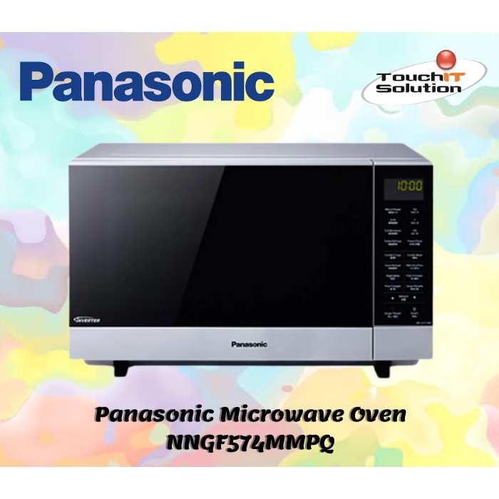 Panasonic 27L NNGF574MMPQ Inverter Grill Microwave Oven NNGF574MMPQ