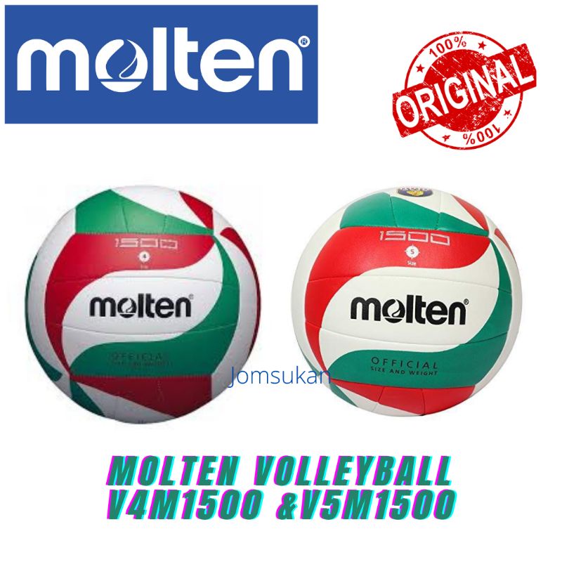 ORIGINAL MOLTEN VOLLEYBALL V4M1500/V5M1500 Shopee Malaysia