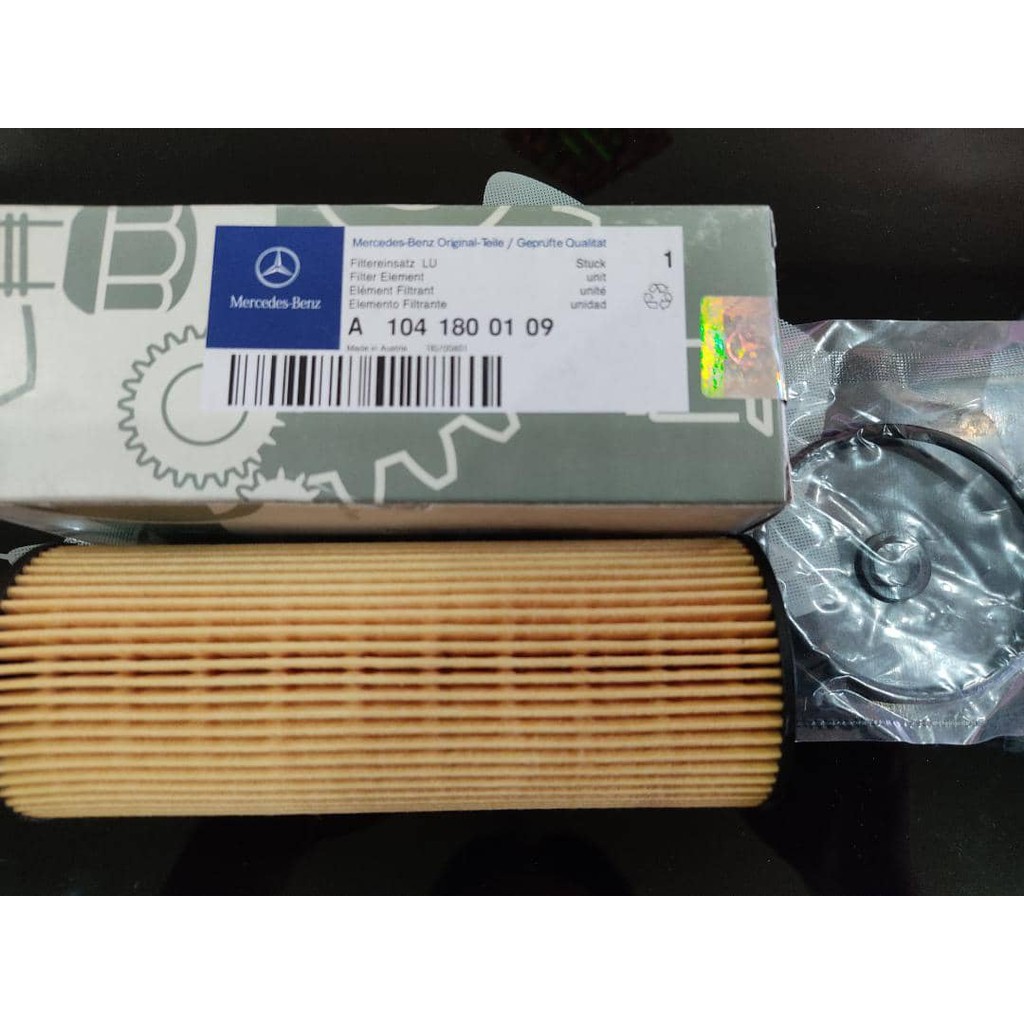 1041800109 OIL FILTER MERCEDES M111 M111K M104 W202 CCLASS W203 CCLASS W208 CLK W124 W140 S