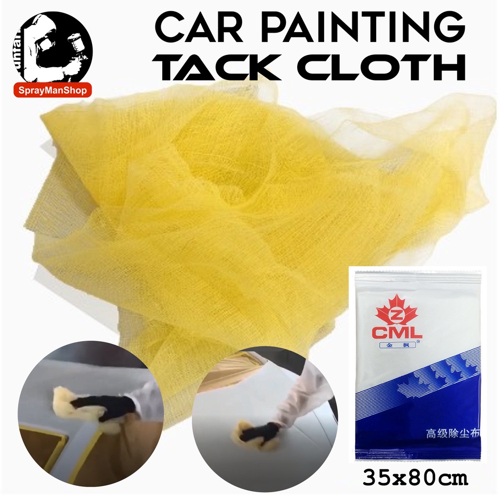 Tack Cloth For Automotive Painting 35x80cm (Kain Pelekat Habuk