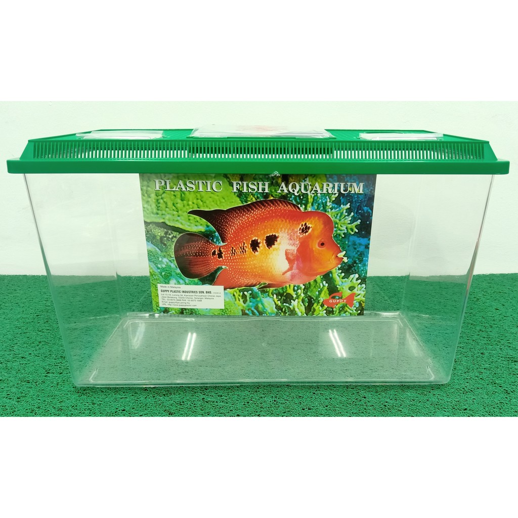 BIG SIZE(58LITER) Plastic Aquarium Tank Fish/Pet 600m Shopee Malaysia