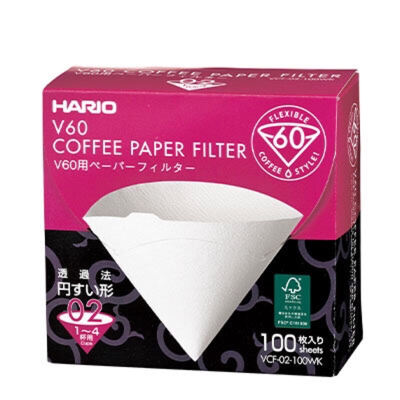 Hario V60 Coffee Filter Paper 01,02 (Original) Shopee Malaysia