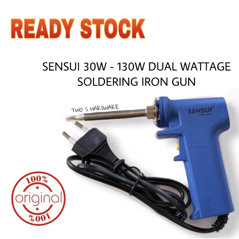 SENSUI 30W130W DUAL WATTAGE SOLDERING IRON GUN [READY STOCK] Shopee