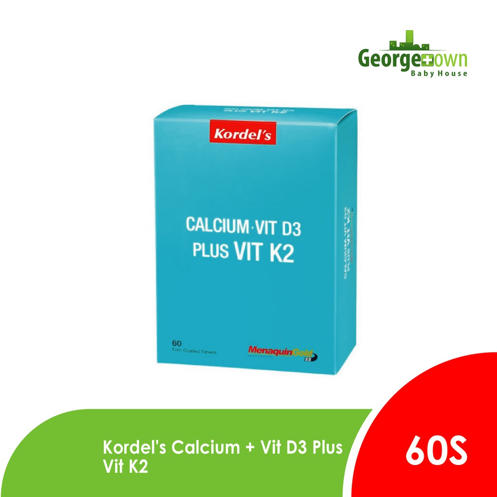 Kordel's Calcium Vit D3 Plus Vit K2 tablets 60s (GTG) Shopee Malaysia