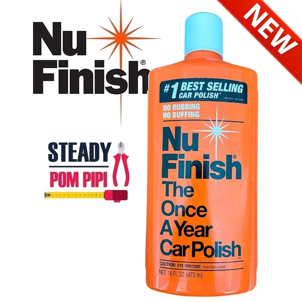 473ML NU FINISH CAR POLISH (MADE IN USA) / CAR WAX POLISHING / POLISH